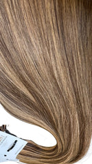 PIANO MIX #CAPPUCCINO 25 strands (flat tips) - Bygoldenhairextensions