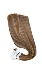 PIANO MIX #CAPPUCCINO 25 strands (flat tips) - Bygoldenhairextensions