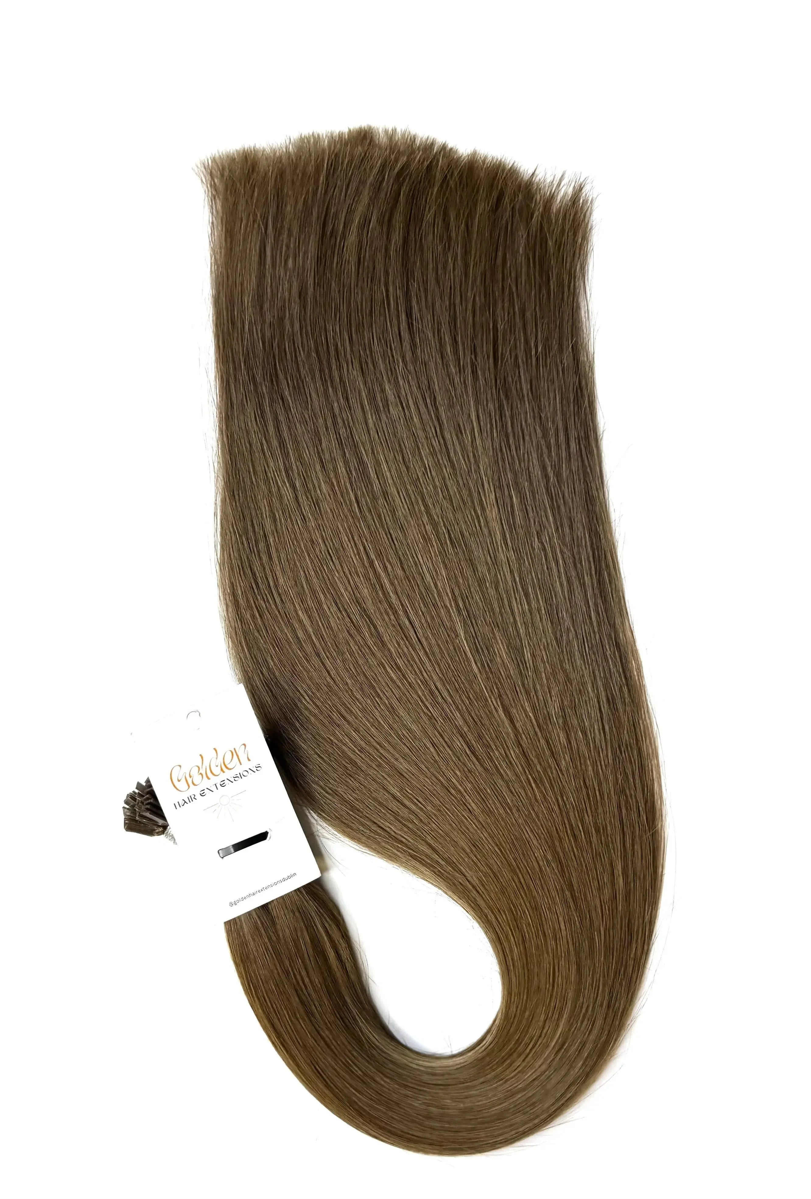#5 HAIR EXTENSIONS 25 strands (flat tips) - Bygoldenhairextensions